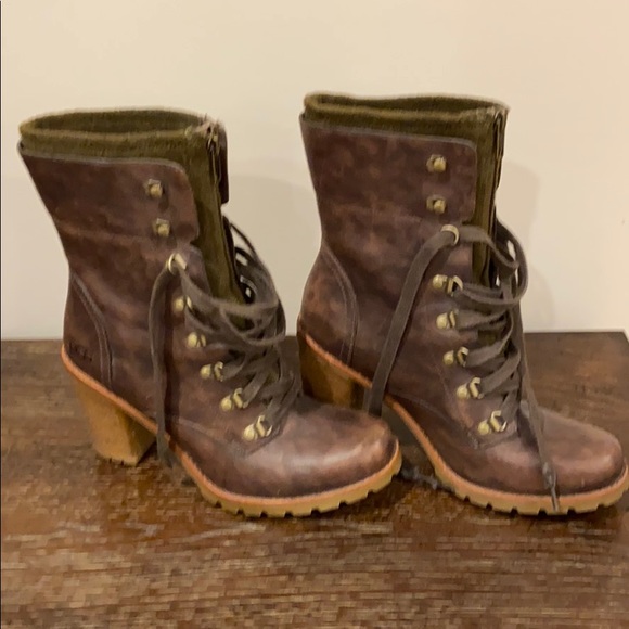 UGG Shoes - UGG High Heel Booties size 9.5